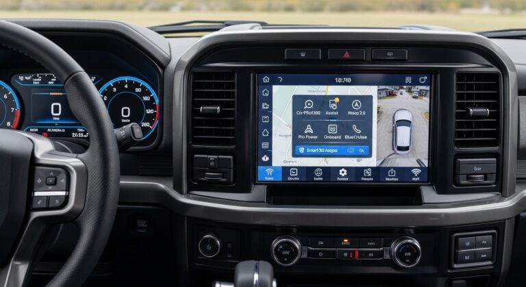 ​The 2026 Ford F-150 is one of the smartest pickup trucks ever made. It combines advanced driver-assist systems, smart connectivity, AI technology, and digital displays to make driving easier, safer, and more comfortable. In this article, we will explore all the 2026 F-150 smart tech features in simple and easy language.